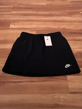 Nike Black Mini Athletic Skirt with Logo